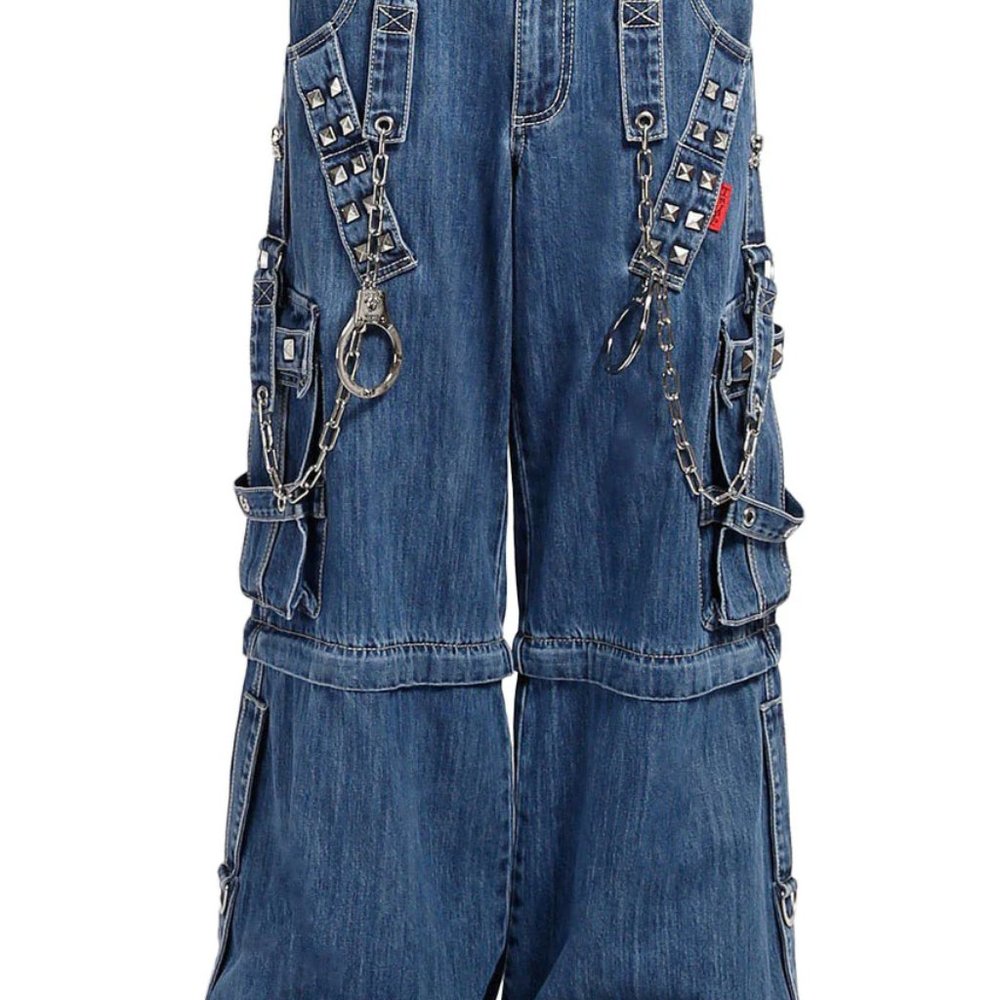 Tripp NYC Lock Up Pants [LIGHT BLUE DENIM]